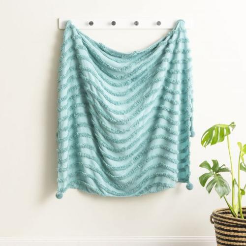 Cotton Tufted throw